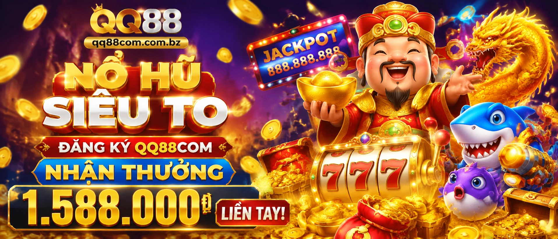 Giao diện danh mục Nổ Hũ trên qq88com