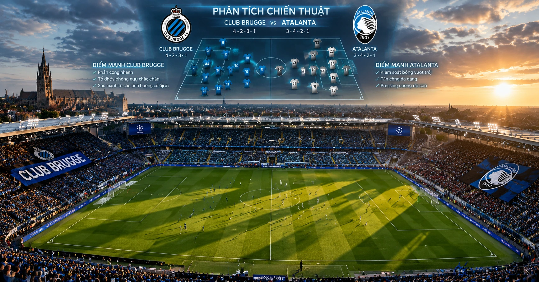 Số liệu thống kê về Club Brugge gặp Atalanta - image 3 Số liệu thống kê về Club Brugge gặp Atalanta - image 3